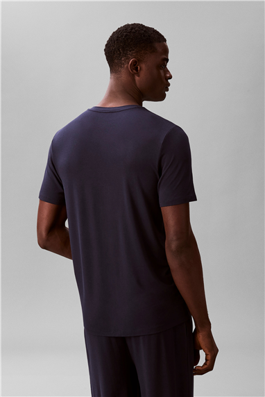 Calvin Klein Modal S/S Henley Erkek Pijama Üstü Çok Renkli