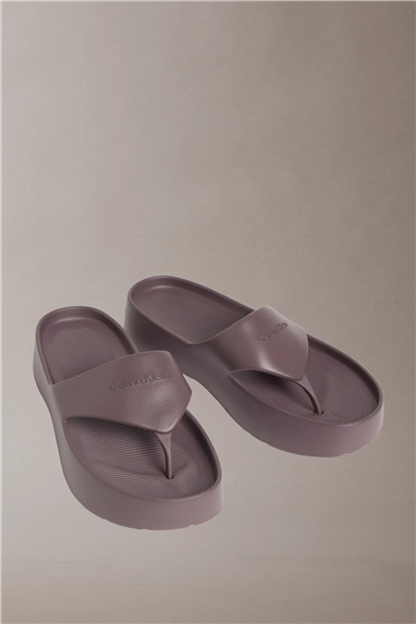 Calvin Klein One Piece Eva Flip F Kadın Terlik Gri
