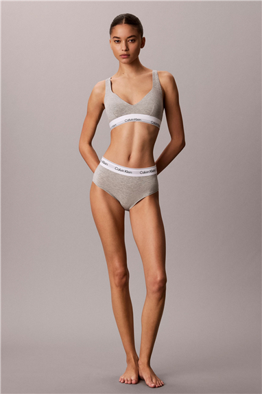 Calvin Klein Push Up Triangle Kadın Sütyen Gri