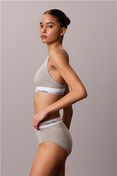 Calvin Klein Push Up Triangle Kadın Sütyen Gri