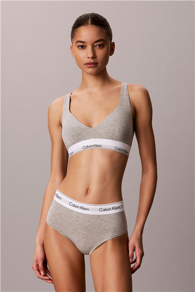 Calvin Klein Push Up Triangle Kadın Sütyen Gri