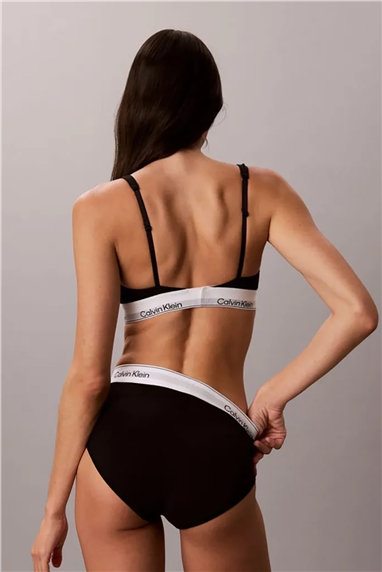 Calvin Klein Push Up Triangle Kadın Sütyen Siyah