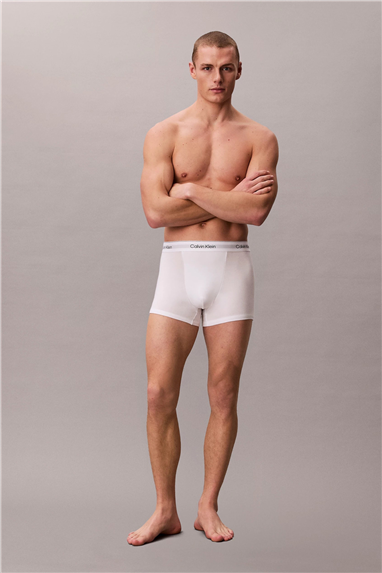 Calvin Klein Relaxed Fit Trunk 3PK Erkek 3lü Boxer Çok Renkli