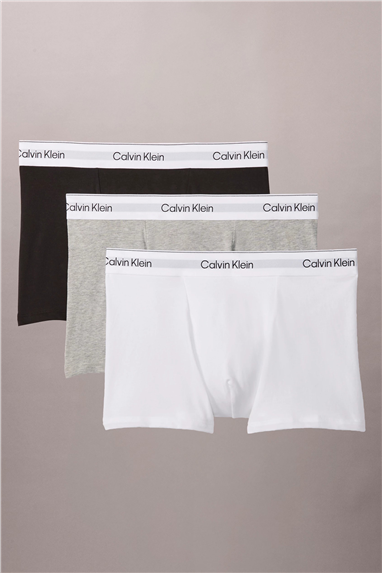 Calvin Klein Relaxed Fit Trunk 3PK Erkek 3lü Boxer Çok Renkli