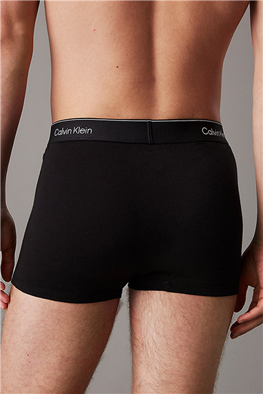 Calvin Klein Relaxed Fit Trunk 3PK Erkek 3lü Boxer Siyah