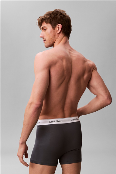 Calvin Klein Relaxed Fit Trunk 3PK Erkek 3lü Boxer Mavi