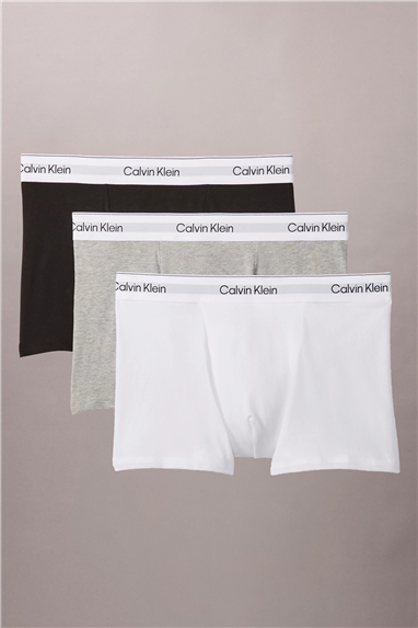 Calvin Klein Relaxed Fit Trunk 3PK Erkek 3lü Boxer Çok Renkli