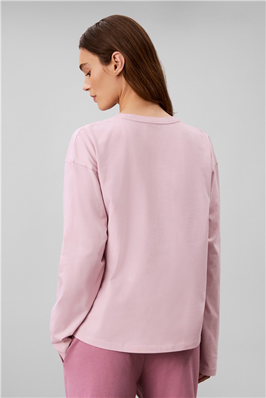 Calvin Klein Relaxed Ls Tee Kadın Pijama Üstü