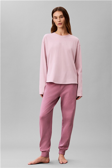Calvin Klein Relaxed Ls Tee Kadın Pijama Üstü