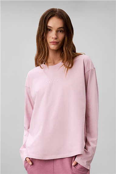 Calvin Klein Relaxed Ls Tee Kadın Pijama Üstü