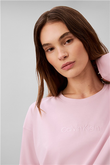 Calvin Klein Relaxed Ls Tee Kadın Pijama Üstü