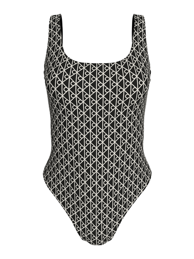 Calvin Klein Scoop Back Kadın Mayo Siyah