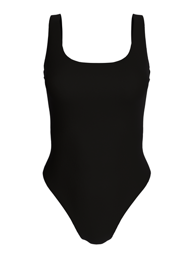 Calvin Klein Scoop Back Kadın Mayo Siyah