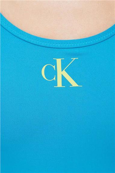 Calvin Klein Scoop Back One Piece Kadın Mayo