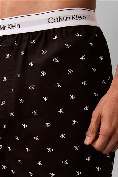 Calvin Klein Sleep Short Erkek Pijama Altı Gri