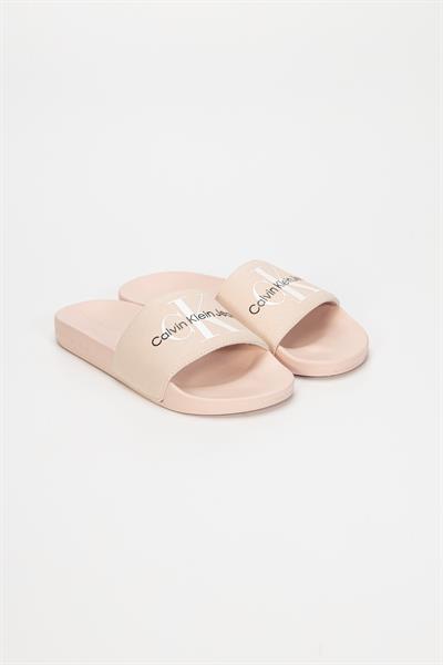 Calvin Klein Slide Monogram Kadın Terlik