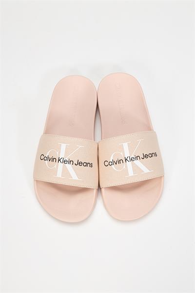 Calvin Klein Slide Monogram Kadın Terlik
