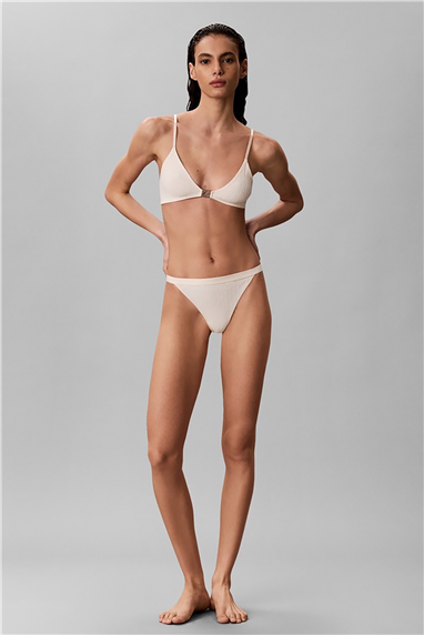 Calvin Klein String Thong Kadın Külot Beyaz