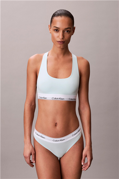 Calvin Klein Thong Kadın Külot Yeşil