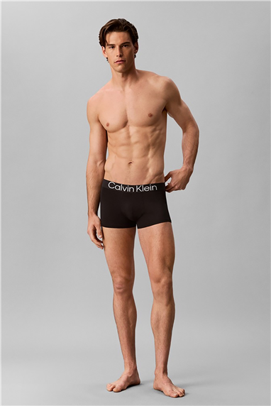 Calvin Klein Trunk 3Pk Erkek 3lü Boxer Siyah