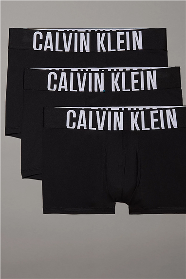 Calvin Klein Trunk 3Pk Erkek 3lü Boxer Siyah