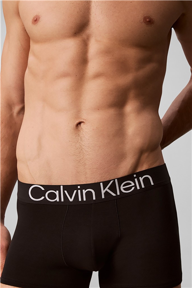 Calvin Klein Trunk 3Pk Erkek 3lü Boxer Siyah