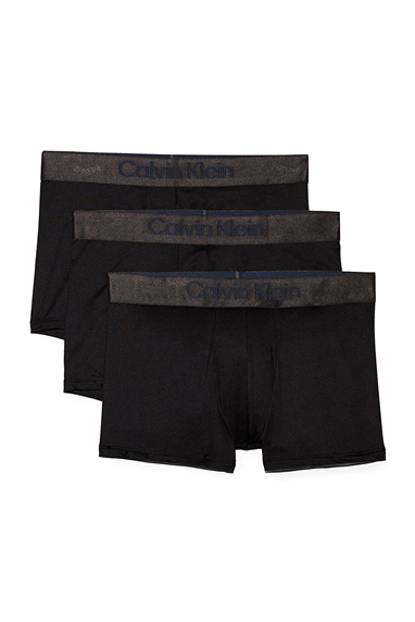 Calvin Klein Trunk 3Pk Erkek 3lü Boxer Siyah