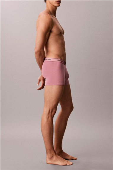 Calvin Klein Trunk 3Pk Erkek 3lü Boxer Pembe
