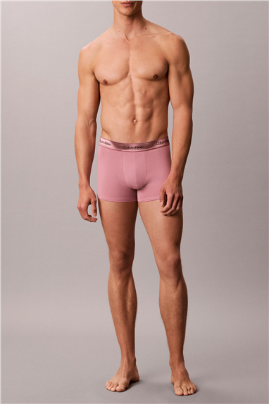 Calvin Klein Trunk 3Pk Erkek 3lü Boxer Pembe