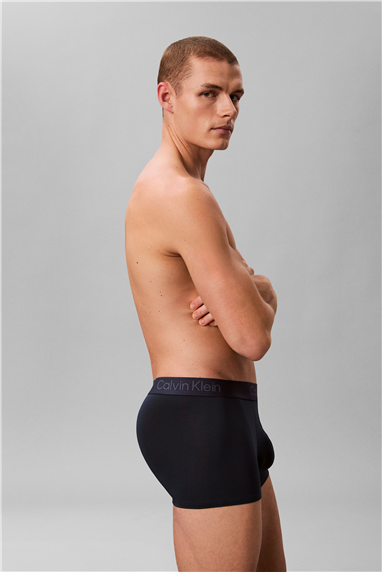 Calvin Klein Trunk 3Pk Erkek 3lü Boxer Mavi