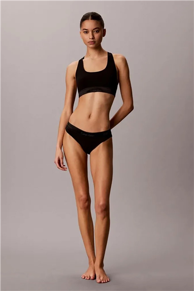 Calvin Klein Unlined Bralette Kadın Sütyen Siyah