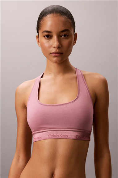 Calvin Klein Unlined Bralette Kadın Sütyen Pembe