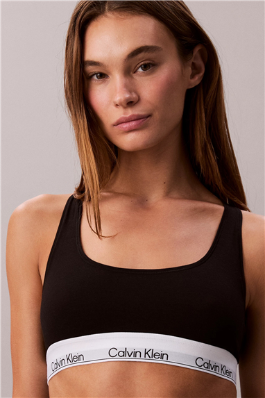 Calvin Klein Unlined Bralette Kadın Sütyen Siyah