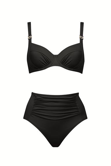 Charmline O-Charmline Nos Essential Classics Kadın Bikini Takımı Siyah