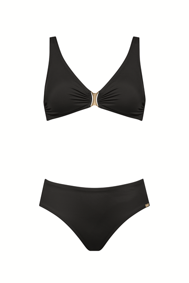 Charmline L-Charmline Nos Essential Classics Kadın Bikini Takımı Siyah