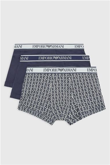 Emporio Armani Erkek 3lü Boxer