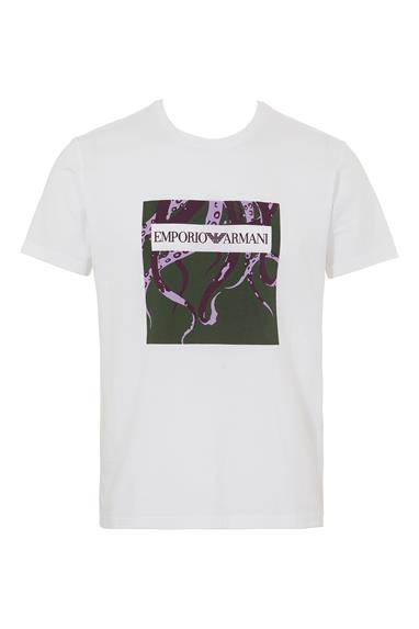 Emporio Armani Erkek Bisiklet Yaka T-Shirt