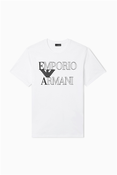 Emporio Armani Erkek Bisiklet Yaka T-Shirt