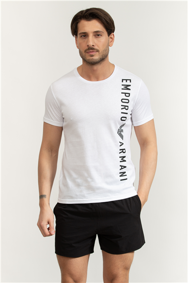 Emporio Armani Erkek Bisiklet Yaka T-Shirt