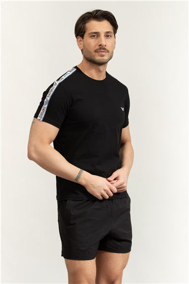 Emporio Armani Erkek Bisiklet Yaka T-Shirt