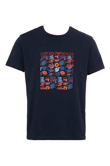 Emporio Armani Erkek Bisiklet Yaka T-Shirt