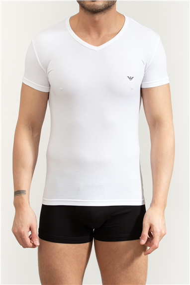 Emporio Armani Erkek Tekli T-Shirt