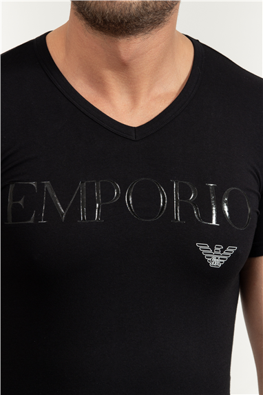 Emporio Armani Erkek Tekli T-Shirt