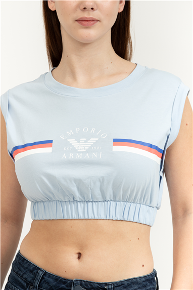 Emporio Armani Kadın Askılı T-Shirt