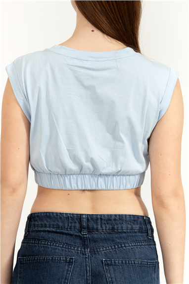 Emporio Armani Kadın Askılı T-Shirt
