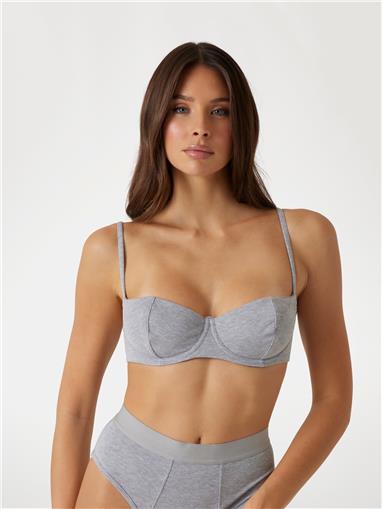 Guess Tessa Kadın Modal Karışımlı Balconette Sütyen