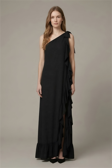 Lalamia Kadın Jarse Askılı Elbise