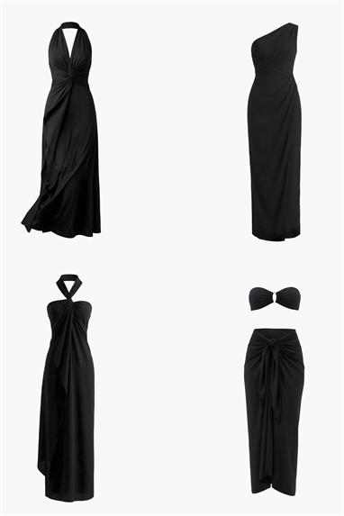 Lalamia Kadın Jarse Çok Amaçlı Elbise