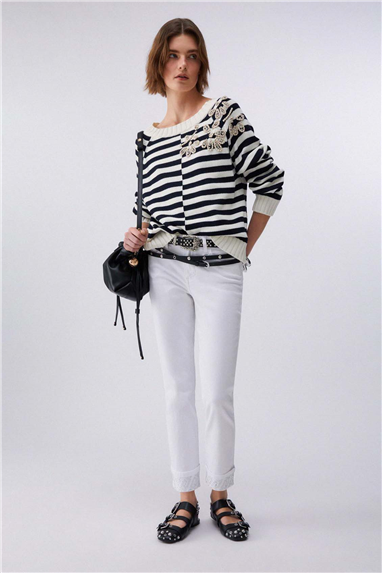 Liu Jo B.Up Monroe Reg.W. Kadın Jean Pantolon