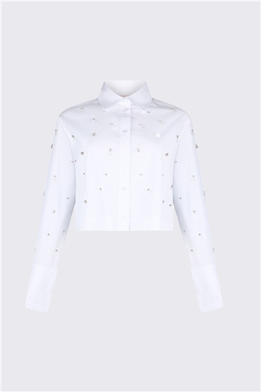 Liu Jo Camicia Ts M/L Kadın Gömlek Beyaz